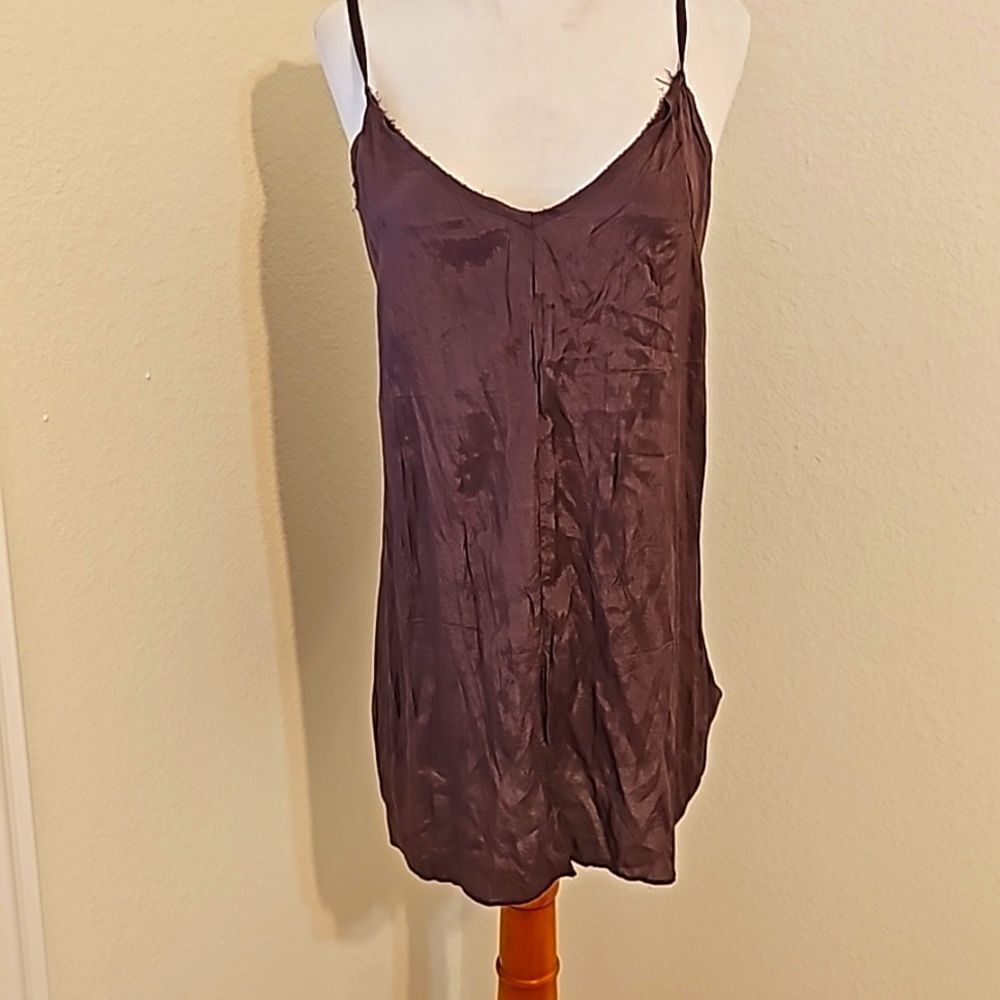 Free people silk blouse size small